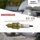 Bujía Champion Para Moto  Alta Calidad Y Rendimiento