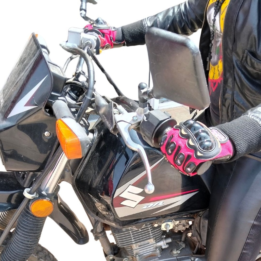 Guantes Motociclista Resistentes A  Pantallas Touch Colores
