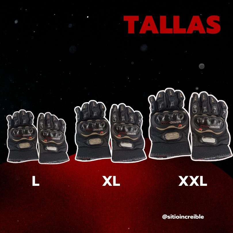 Guantes Motociclista Resistentes A  Pantallas Touch Colores