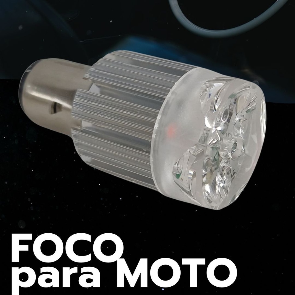 Foco Moto 3 Leds 6245 Bronx Dos Polos