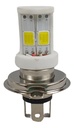 Foco H4 Para Moto 4 Led H/l Blanca