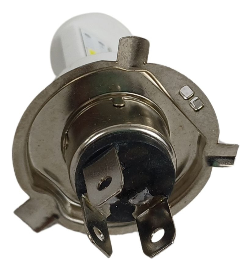 Foco H4 Para Moto 4 Led H/l Blanca