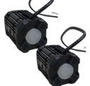 Faro Moto 1led 20w  Blanco/rojo