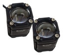 Faro Moto 1led 20w  Blanco/rojo