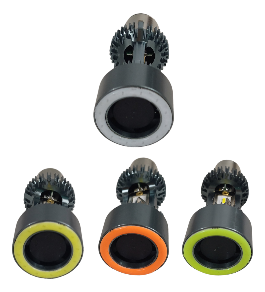 Foco De Moto Bronx Hb20 Led Csp Bicolor Variantes