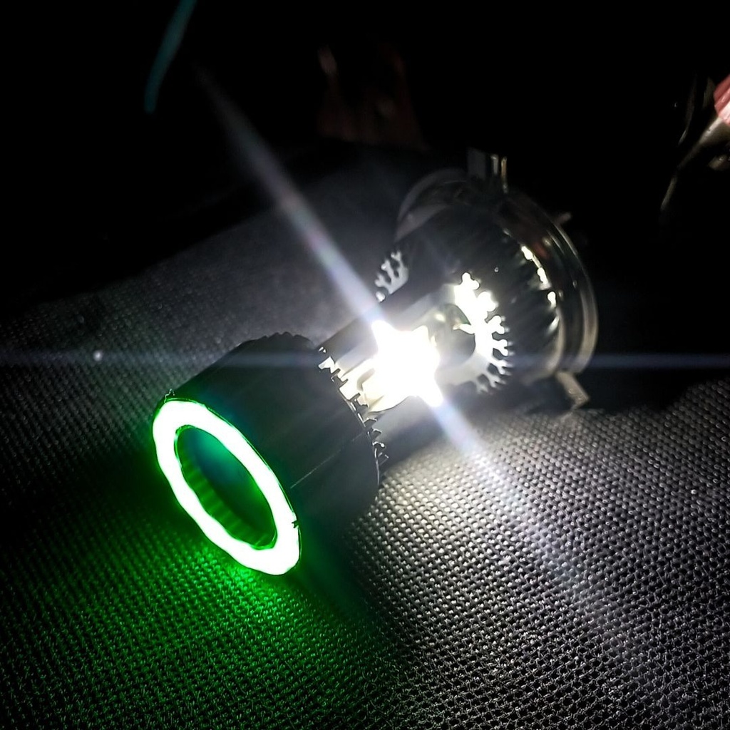 Foco De Moto Bronx H4 Led Csp Bicolor Variantes