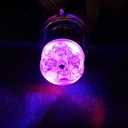 Foco Moto Bronx H4 3 Led Blanco/efecto Azul Y Rojo Aluminio