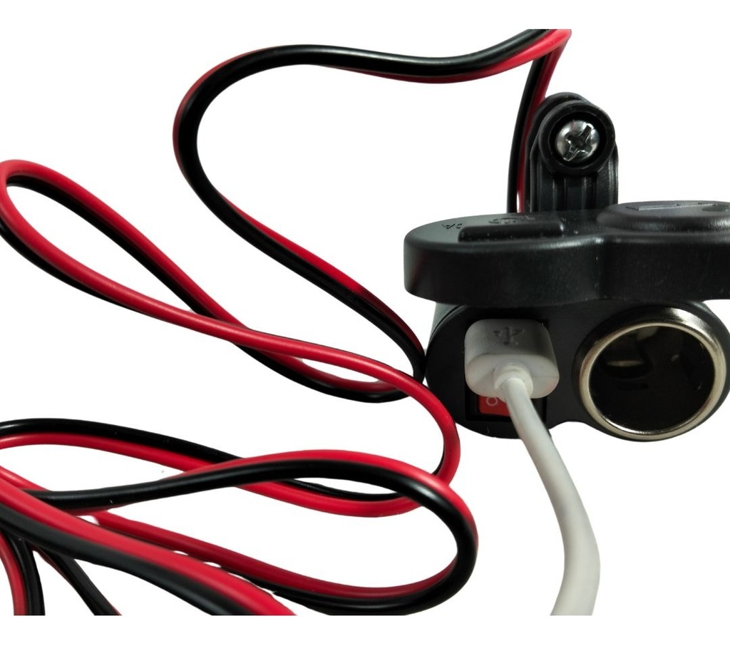 Encendedor   Para Moto Con Entrada Usb