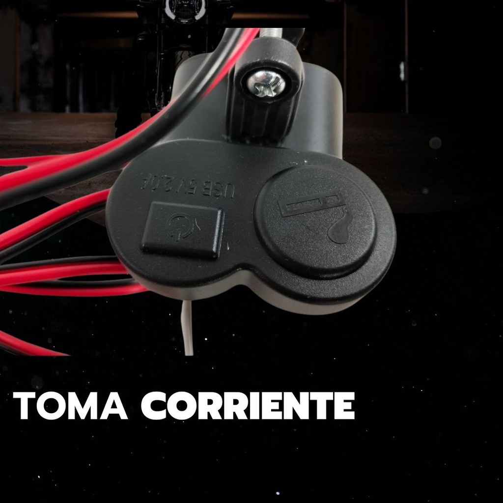 Encendedor   Para Moto Con Entrada Usb