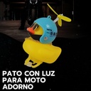 Patito Con Casco Pato Para Bicicleta/ Moto/ Auto  Y Mas