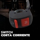 Switch Corta Corriente Para Motocicleta Universal  12v