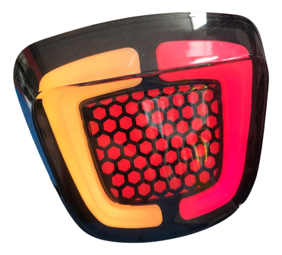 Luz De Freno Stop Motocicleta Con Direccionales Universal Ambos Lados Transparente