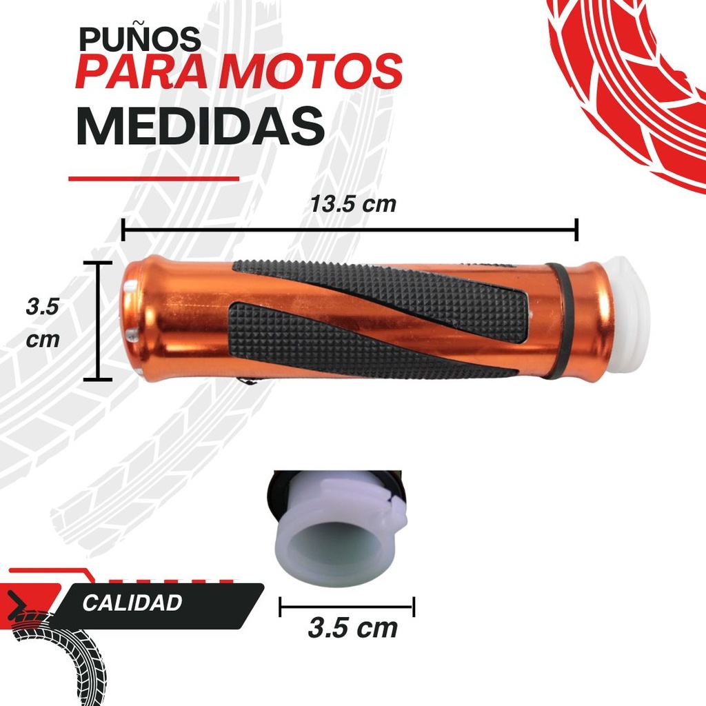 JUEGO DE PUÑOS MARCA MATSUMA ALUMINIO COLOR MORADO