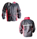 IMPERMEABLE CON PANTALON ROJO XL