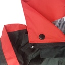 IMPERMEABLE CON PANTALON ROJO XL