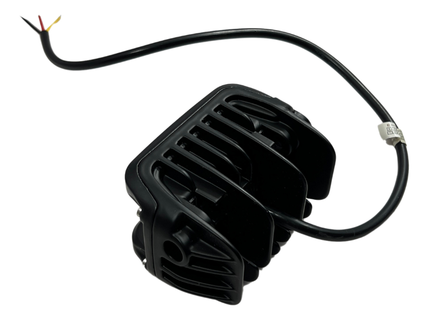 FARO AUXILIAR MOTO HYPERLED CON ALARMA LUZ ROJA 20W 4200LM