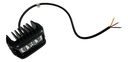 FARO AUXILIAR MOTO HYPERLED CON ALARMA LUZ AMARILLO 20W 4200L