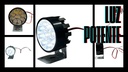 FARO MOTO MINI 9HYPERLED ESTROBO NEGRO 3" REDONDO