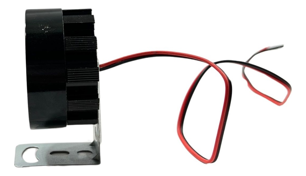 FARO MOTO MINI 9HYPERLED ESTROBO NEGRO 3" REDONDO
