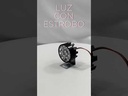 FARO MOTO MINI 9HYPERLED ESTROBO NEGRO 3" REDONDO