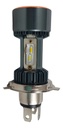 FOCO DE MOTO BRONX H4 4 LED CSP BICOLOR BLANCO/ROJO
