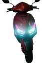 FOCO DE MOTO BRONX H4 4 LED CSP BICOLOR BLANCO/ROJO