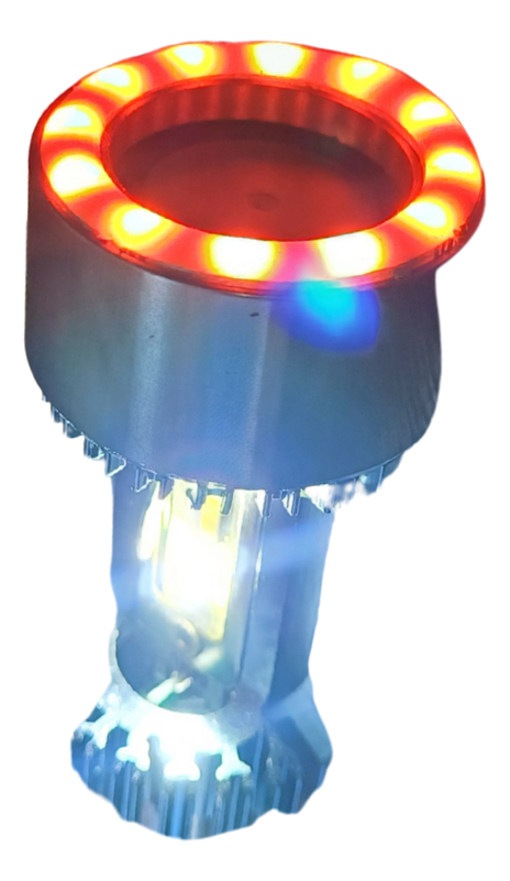 Foco De Moto Bronx H4 Led Csp Bicolor Variantes