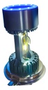 FOCO DE MOTO H4 4 LED CSP BICOLOR BLANCO/VERDE