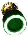 FOCO DE MOTO H4 4 LED CSP BICOLOR BLANCO/VERDE