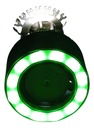 FOCO DE MOTO BRONX HB20 LED CSP BICOLOR BLANCO/VERDE CON VENTILADOR