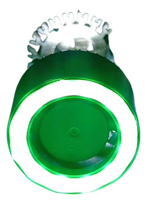 FOCO DE MOTO BRONX HB20 LED CSP BICOLOR BLANCO/VERDE CON VENTILADOR