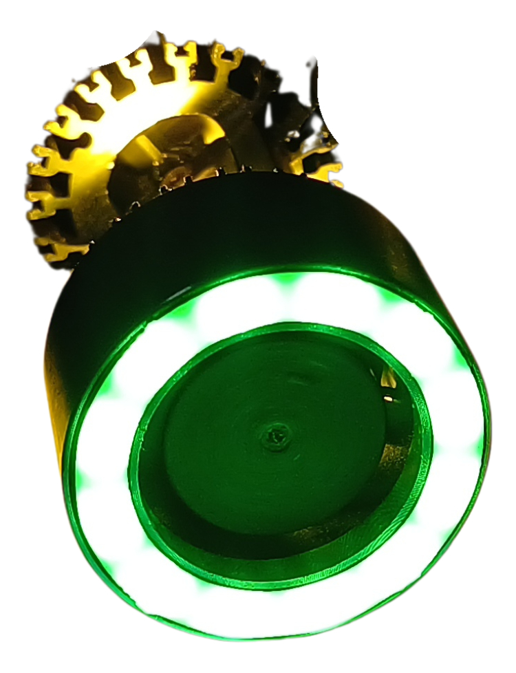 FOCO DE MOTO BRONX HB20 LED CSP BICOLOR BLANCO/VERDE CON VENTILADOR