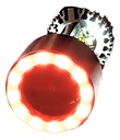 FOCO DE MOTO BRONX HB20 LED CSP BICOLOR BLANCO/VERDE CON VENTILADOR