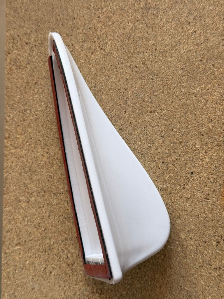 ANTENA ALETA TIBURON GDE NG BCA GRIS