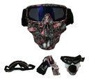 GOOGLES P/MOTO DIABLO ARMADO IR-800/106 LENTE AZUL