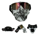 GOOGLES P/MOTO DIABLO ARMADO IR-800/181 LENTE ROJO