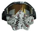 GOOGLES P/MOTO DIABLO ARMADO IR-840/81 LENTE ROJO