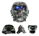 GOOGLES P/MOTO DIABLO FULL IR-850/141 LENTE AZUL