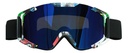 GOOGLES P/MOTO PREMIUM IR-400/73 LENTE ROJO