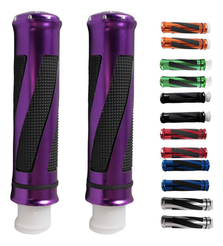 JUEGO DE PUÑOS MARCA MATSUMA ALUMINIO COLOR MORADO