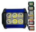 FARO AUX HIPERLED IR-1810 8-80V 18W 1200LM AZUL