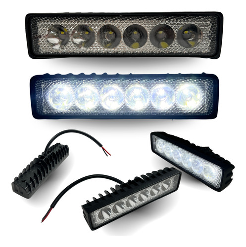 FARO AUXILIAR HYPERLED MOTO LUZ BLANCA 9-32V 18W
