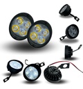 FARO AUX LED IR1590 8-80V 16W NEGRO (PAR)