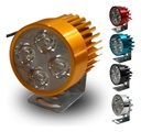 FARO AUX LEDS P/MOTO IR1570 8-80V 4W DORADO