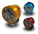 FARO AUX LEDS P/MOTO IR1571 8-80V 6W DORADO