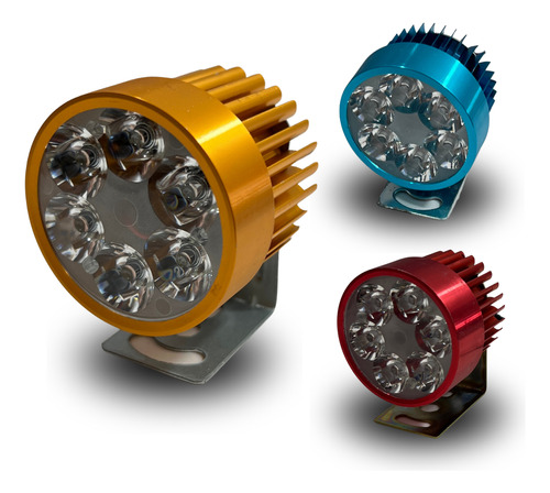 [ENFOB-3216-1571D] FARO AUX LEDS P/MOTO IR1571 8-80V 6W DORADO