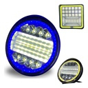 FARO AUX. HYPER 24LED OJO ANGEL AZUL 24W 2800LM