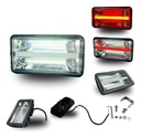 FARO AUX. HYPER 30LED OJO ANGEL ROJO 36W 4200LM