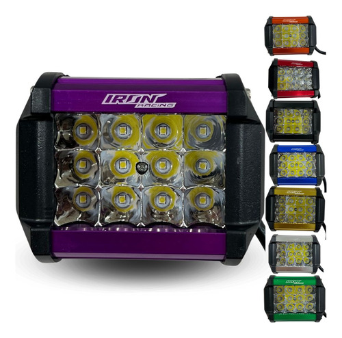 FARO AUX. HYPERLED 36W 7000K 2400LM MORADO