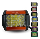 FARO AUX. HYPERLED 36W 7000K 2400LM NARANJA